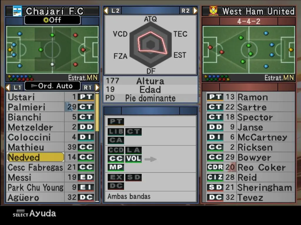 Mi humilde equipito de la Liga Master del PES 6 Mi humilde equipito de la Liga Master del PES 6