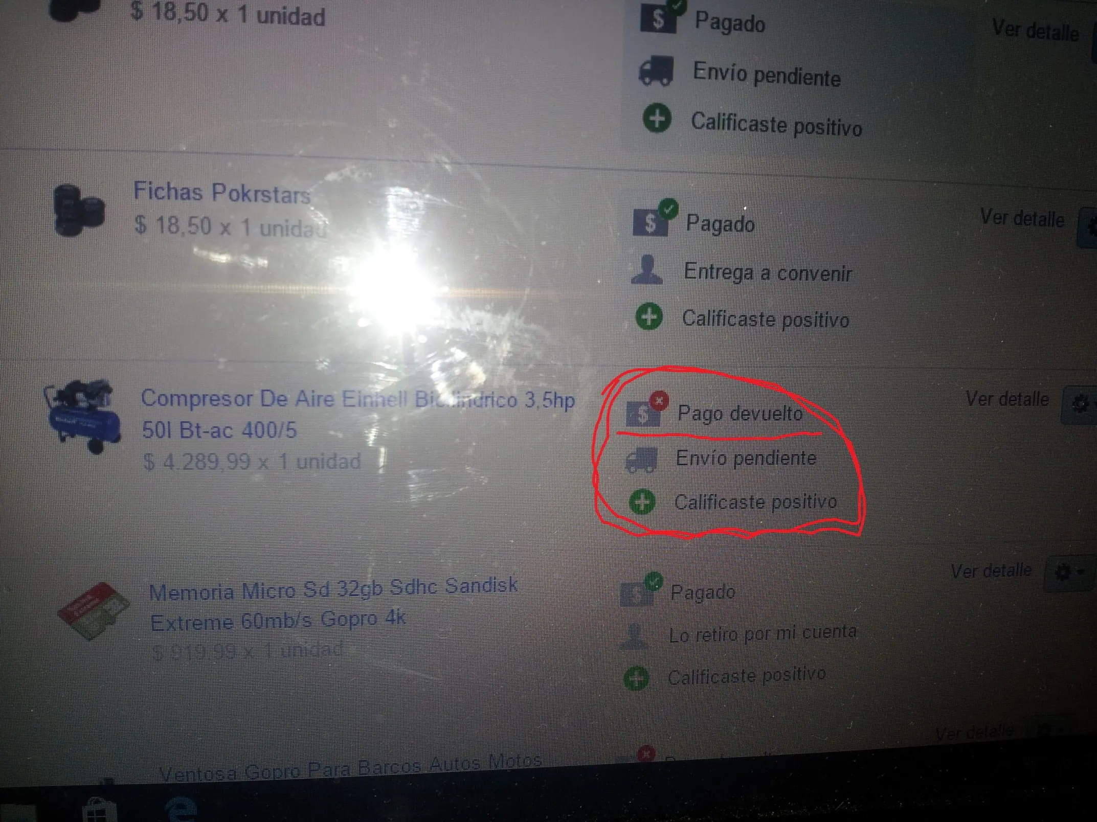 LLamar a mercadolibre o mercadopago!!!