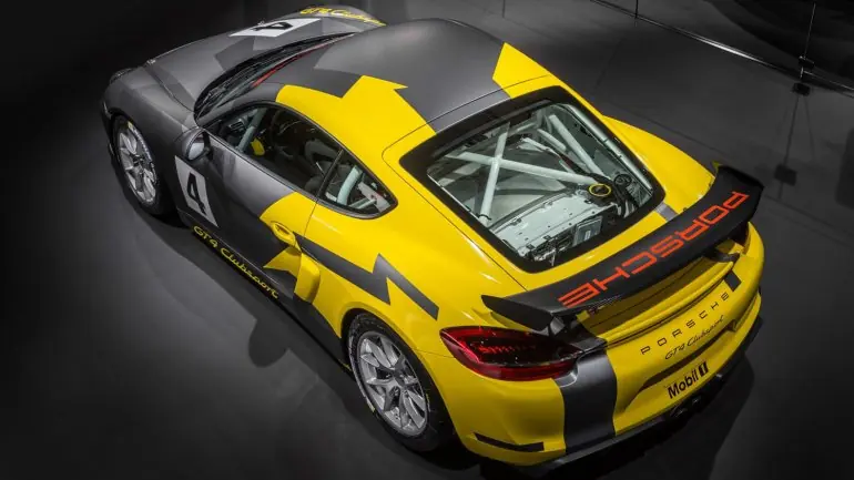 El impactante Cayman de Porsche para las pistas