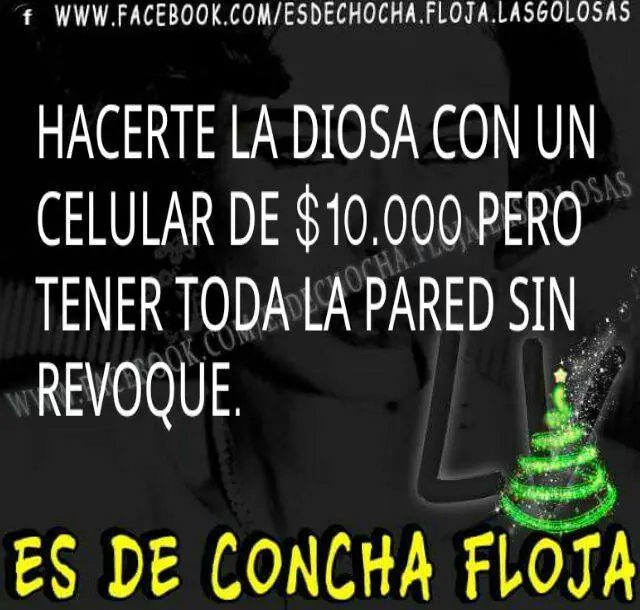 Es de concha floja