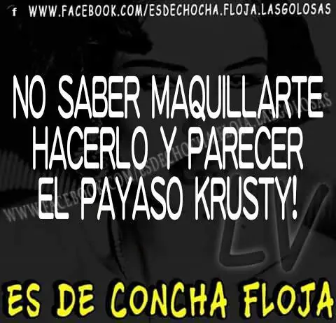 Es de concha floja