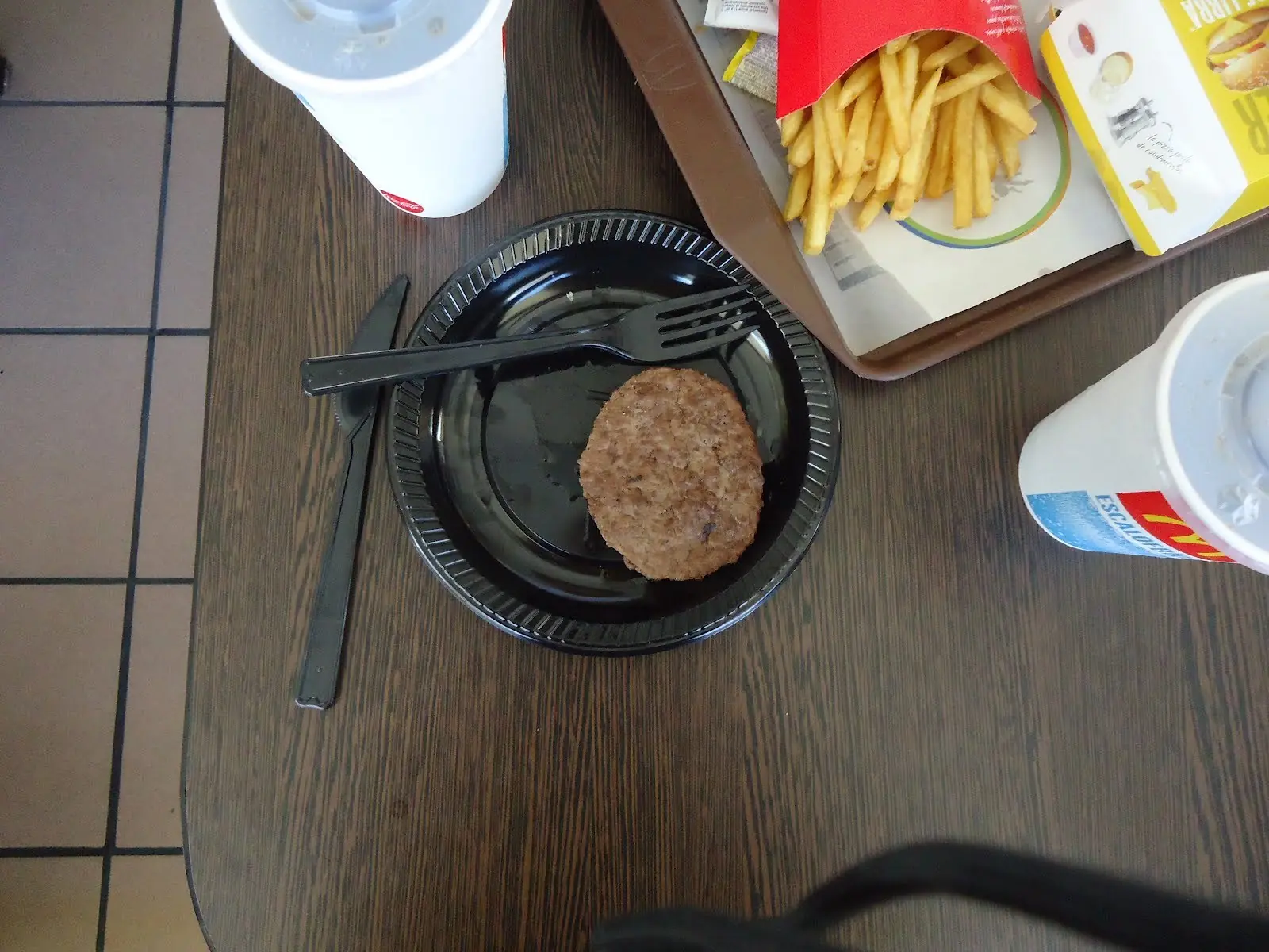 hamburguesa mc donald