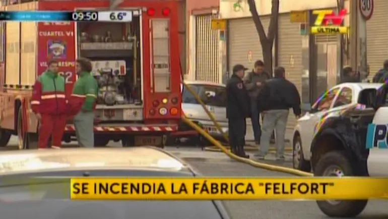 Se incendió el cuartel gral. del Comandante