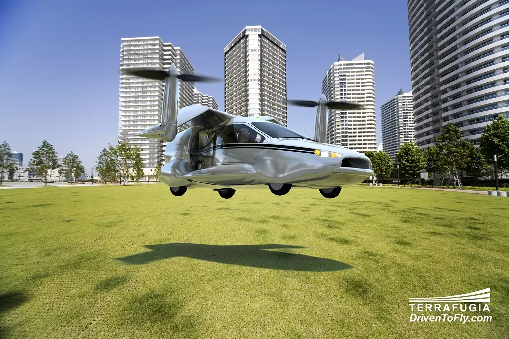 El auto volador: TF-X
