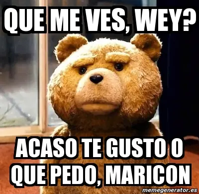 Hagamos Top al Oso TED por todo esto...