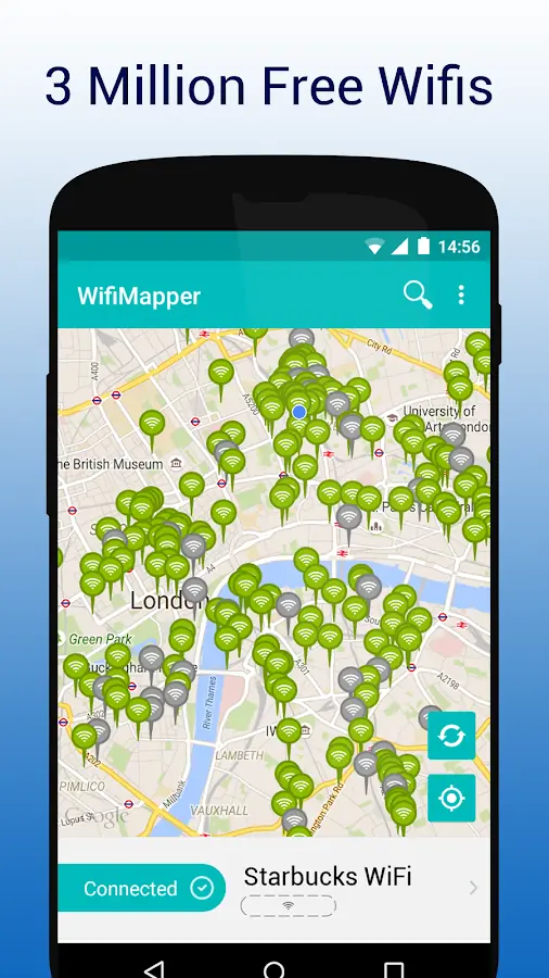 aplicación para encontrar WiFi gratis