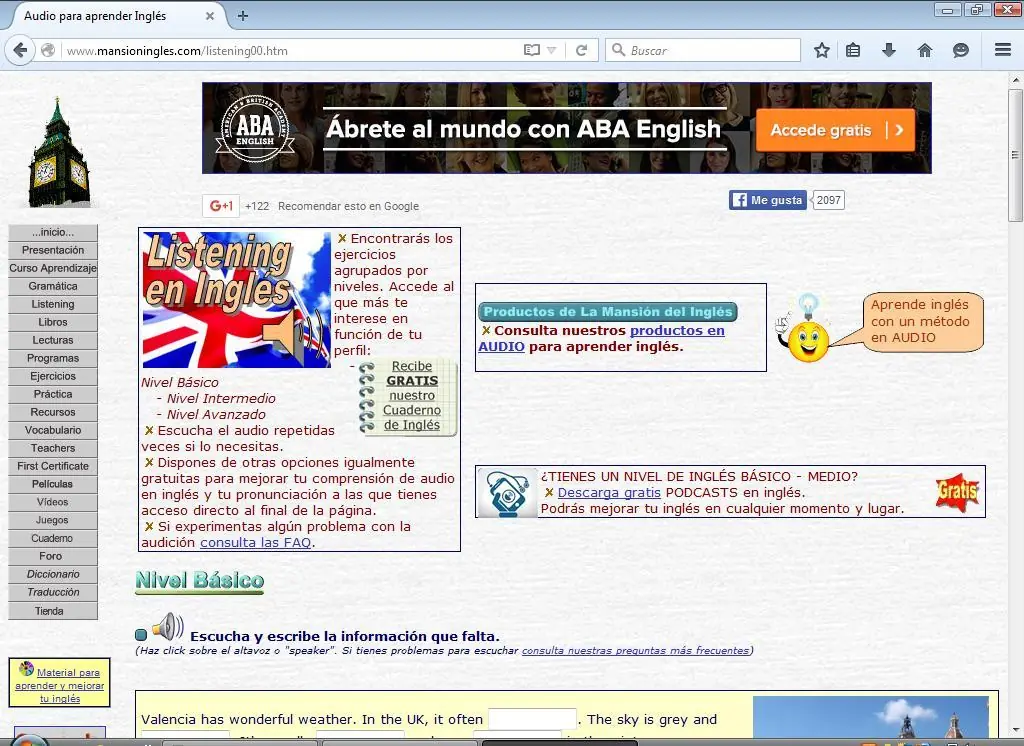 aprender ingles