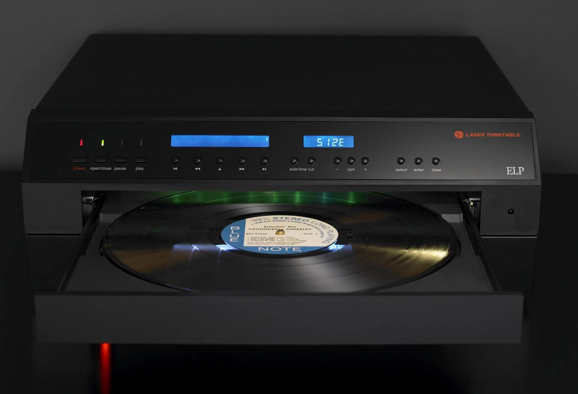 ELPJ: El lector láser de discos de vinilo.