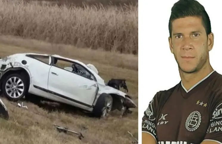 Muere futbolista argentino tras chocar a 195 km/h