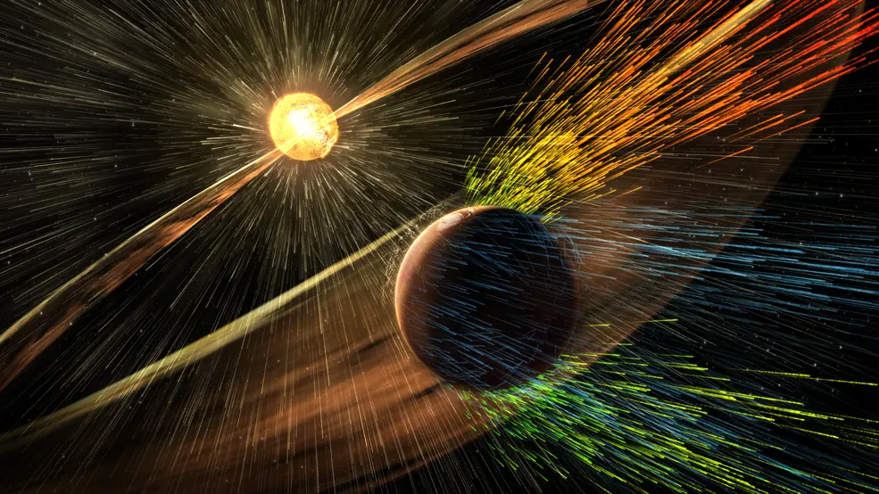 Porque Marte perdió la atmosfera ?