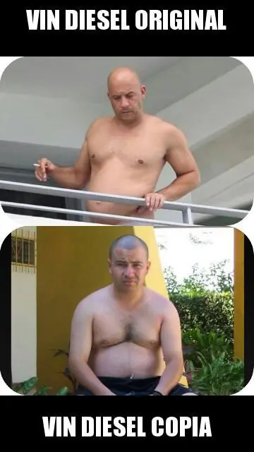 Los mejores memes de la panza de Vien Diesel Los mejores memes de la panza de Vien Diesel
