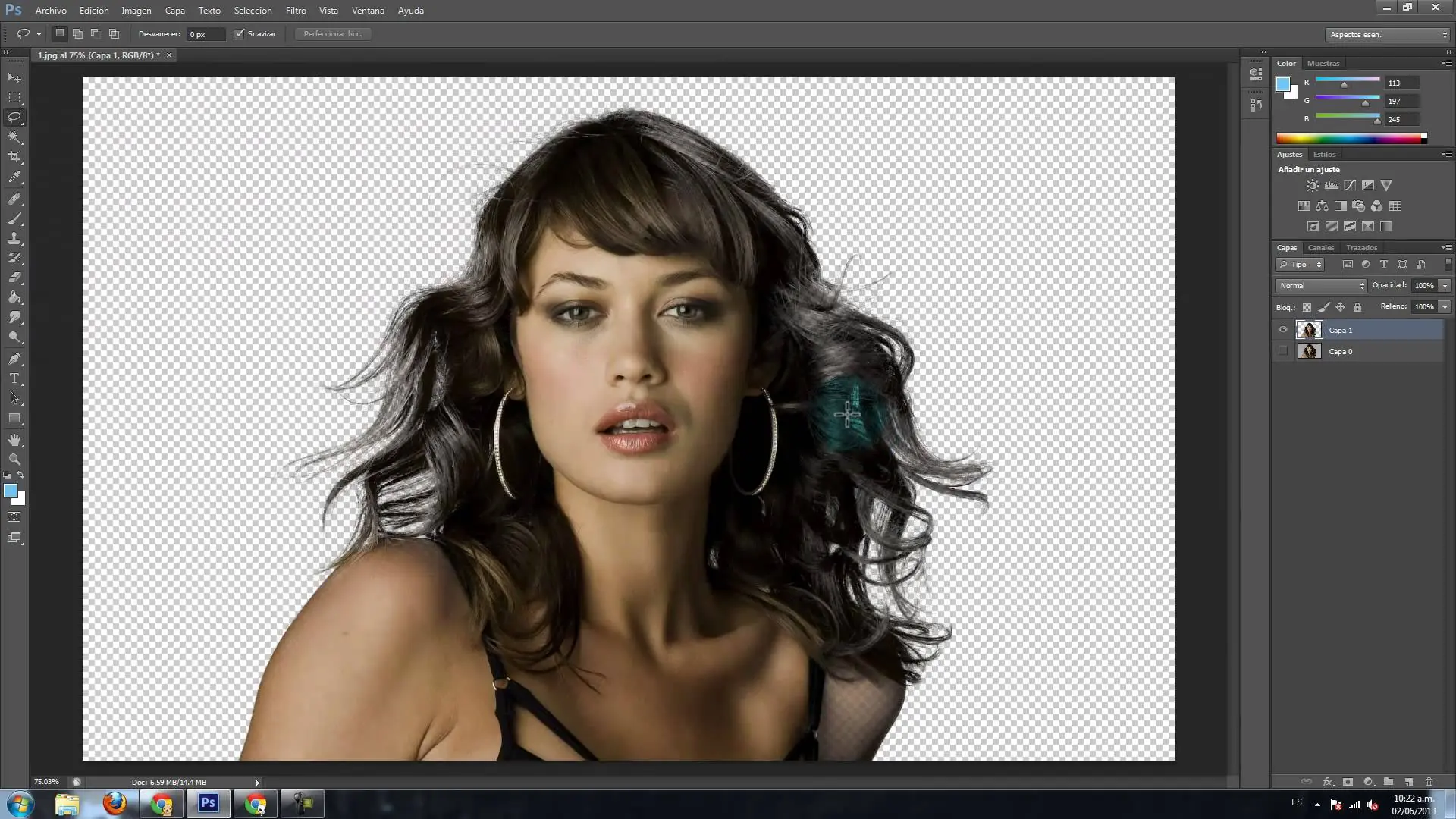 Aprende a recortar perfectamente en Photoshop