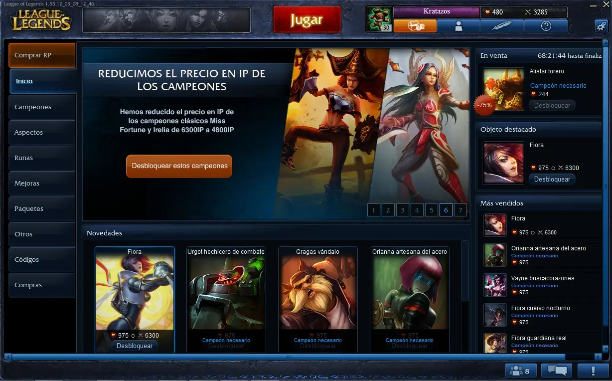 league