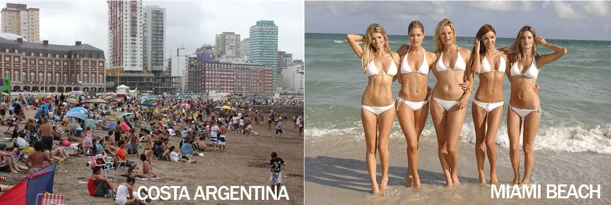 ¿Costa argentina o Miami?