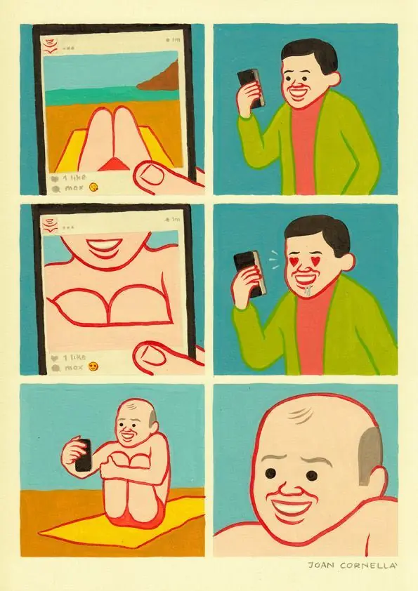 El curioso humor de Joan Cornellà