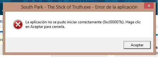 Solución definitiva al error de aplicación 0xc00007b [NUEVO]