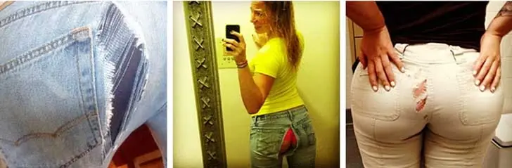 Problemas de Mujeres con Traseros Grandes