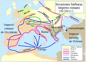 Roma cayo por los inmigrantes?