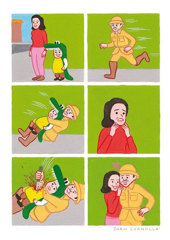El curioso humor de Joan Cornellà