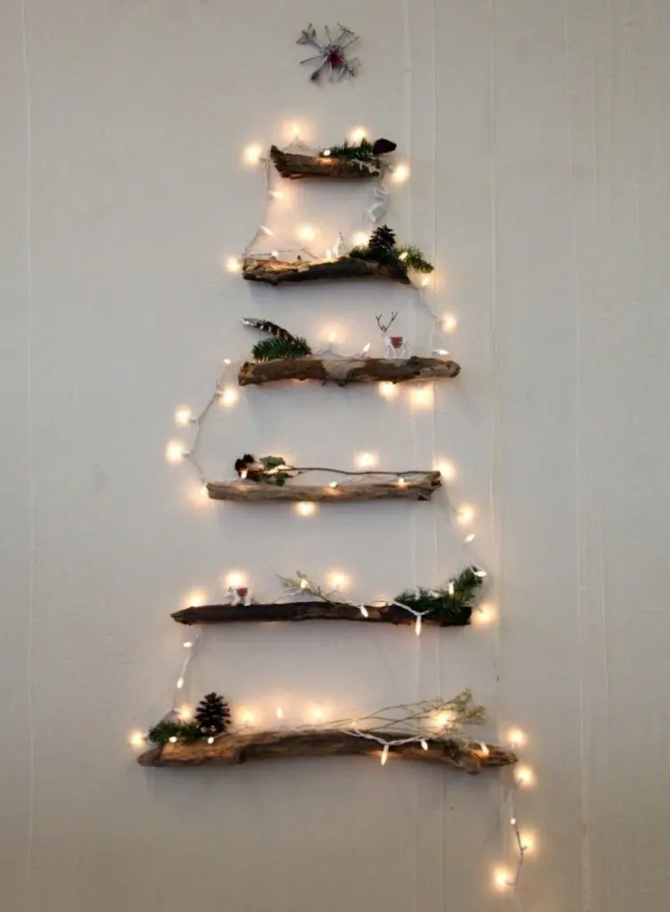 30 Ideas Ingeniosas Para Arboles de Navidad en Poco Espacio