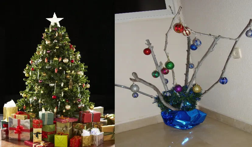 30 Ideas Ingeniosas Para Arboles de Navidad en Poco Espacio