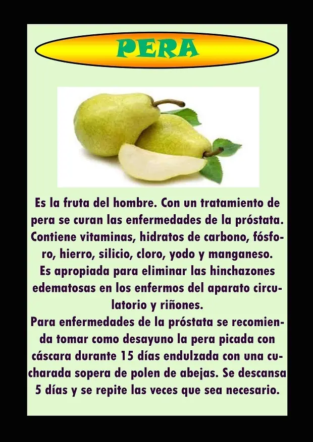 frutas