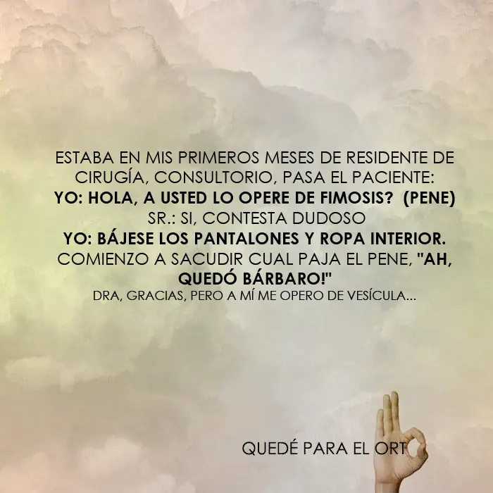 Quedé para el orto (Humor)