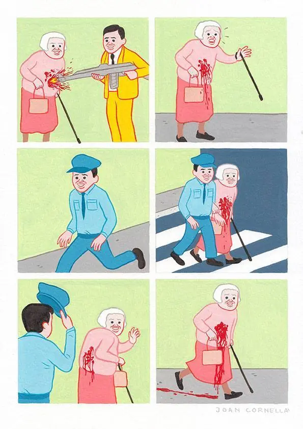 El curioso humor de Joan Cornellà