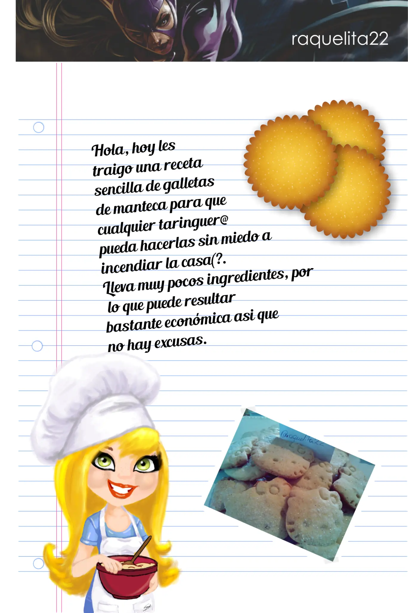 Galletitas de manteca tipo danesas(mías)