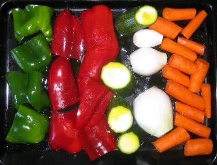 Asadito vegetariano para el Domingo