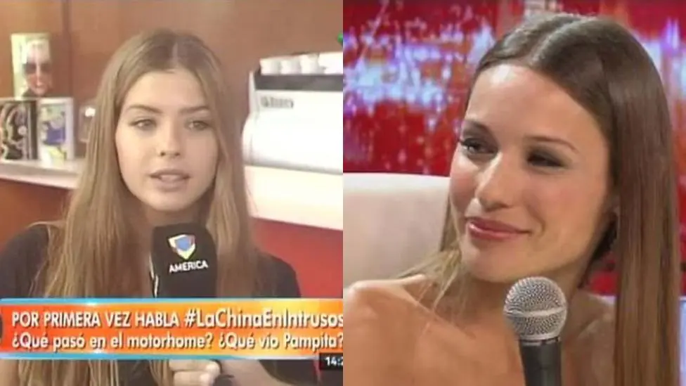 Rial reveló los msj de Pampita mientras hablaba la China: