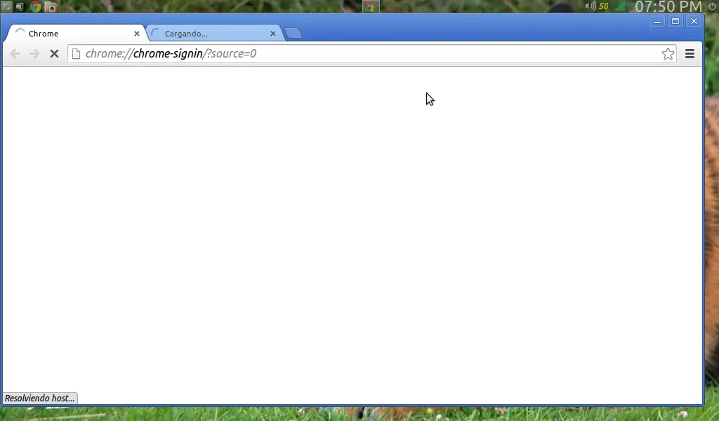Google Chrome: "Error al establecer conexión con el sitio.."