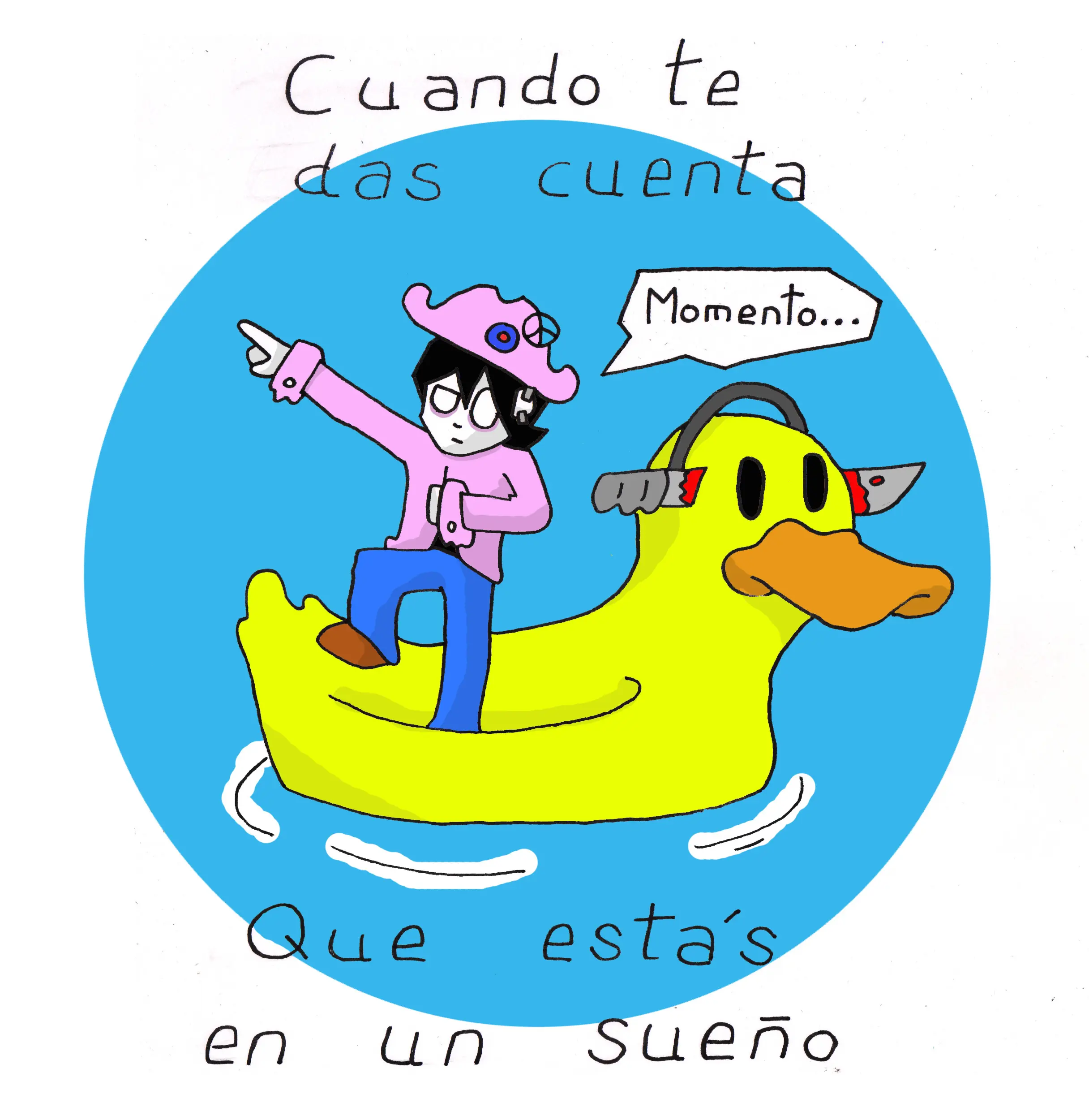 Hace 6 años que vivo con un dibujito.