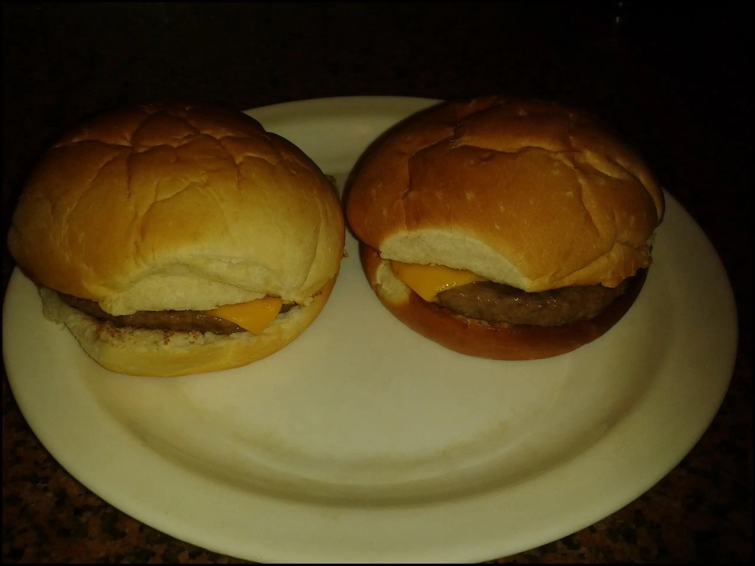 Cuarto de libra con queso casera
