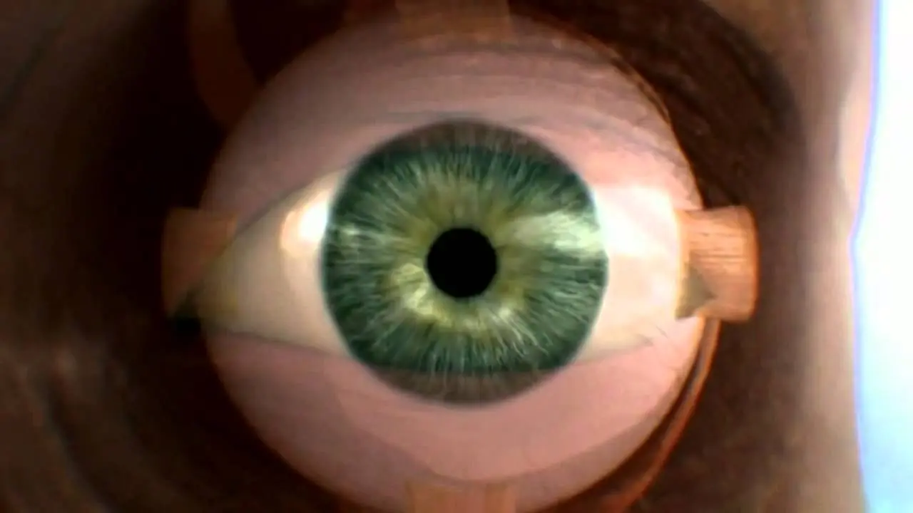 ¿Cuál es la resolución del ojo humano?