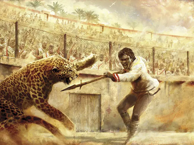 Los animales del coliseo romano