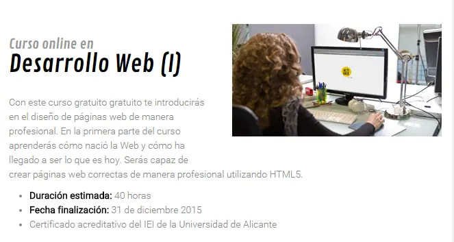 curso a distancia