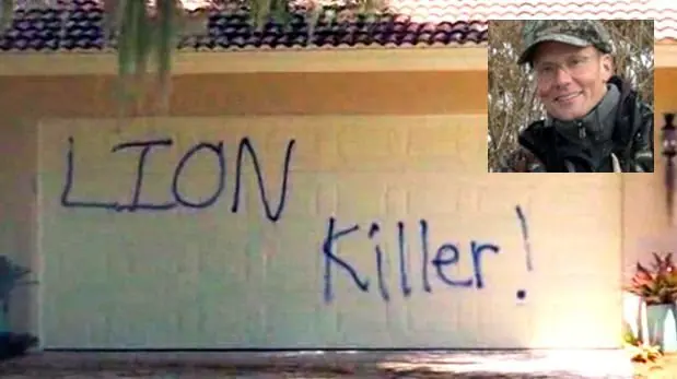 Así terminó la casa del asesino del león Cecil