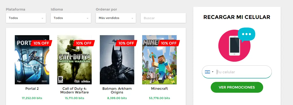 recargar
