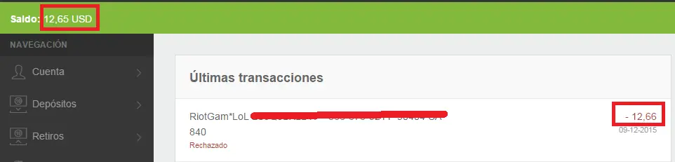 Neteller y el LoL me trollearon, entrá y reite.