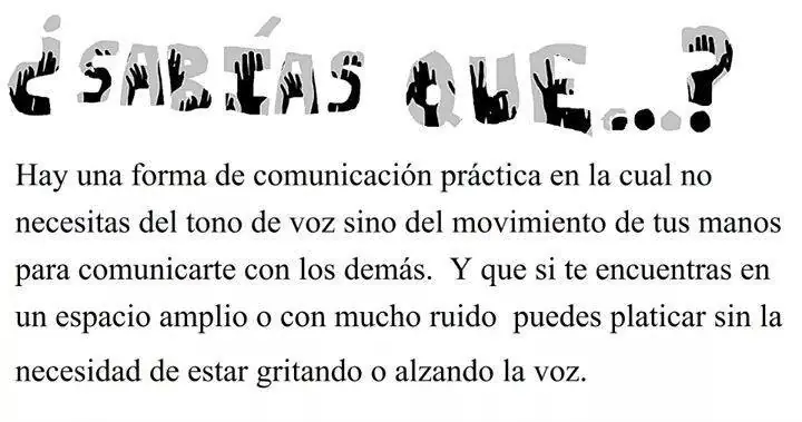 Datos del Lenguaje de Señas y la cultura sorda