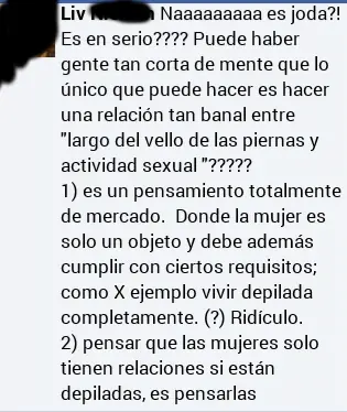 Basta de  la censura "feminista"  - post resubido