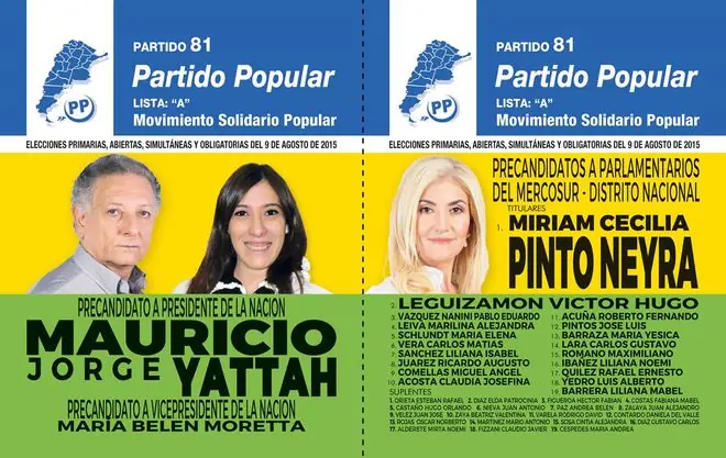 El cambio se escribe con M de Mauricio