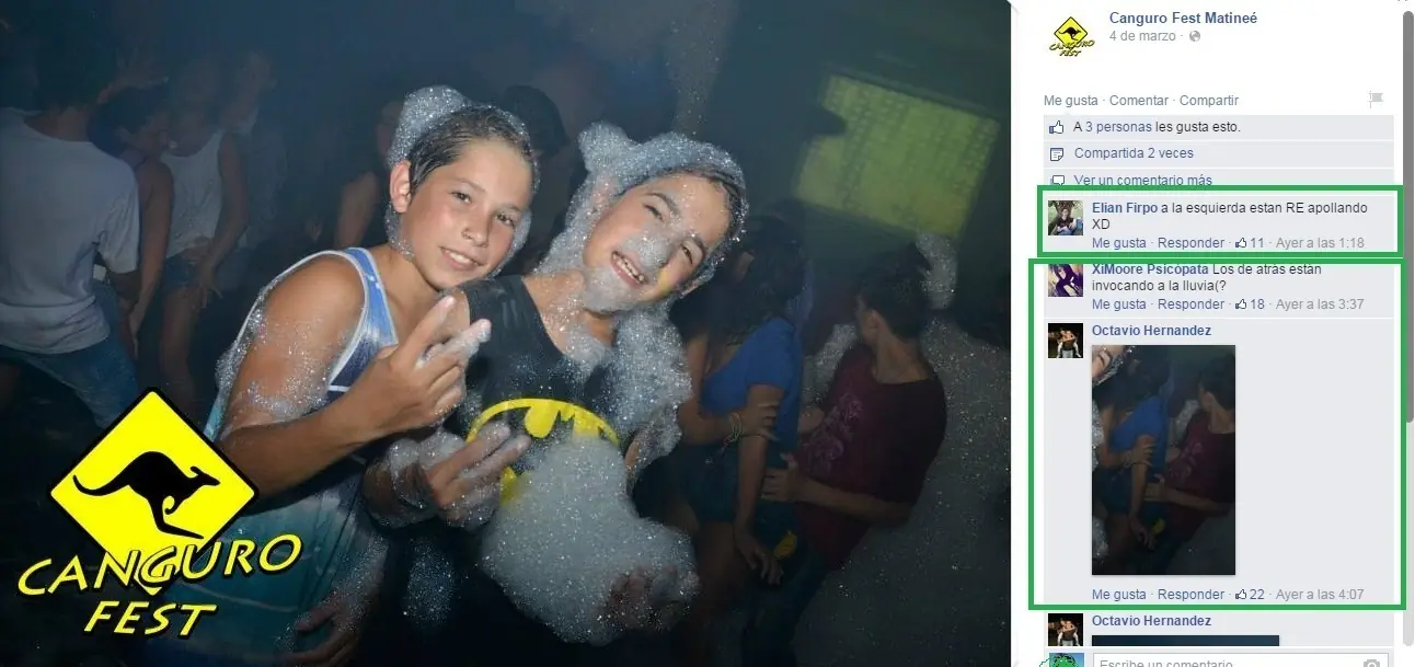 Cagate de risa, discoteca de Tadingas