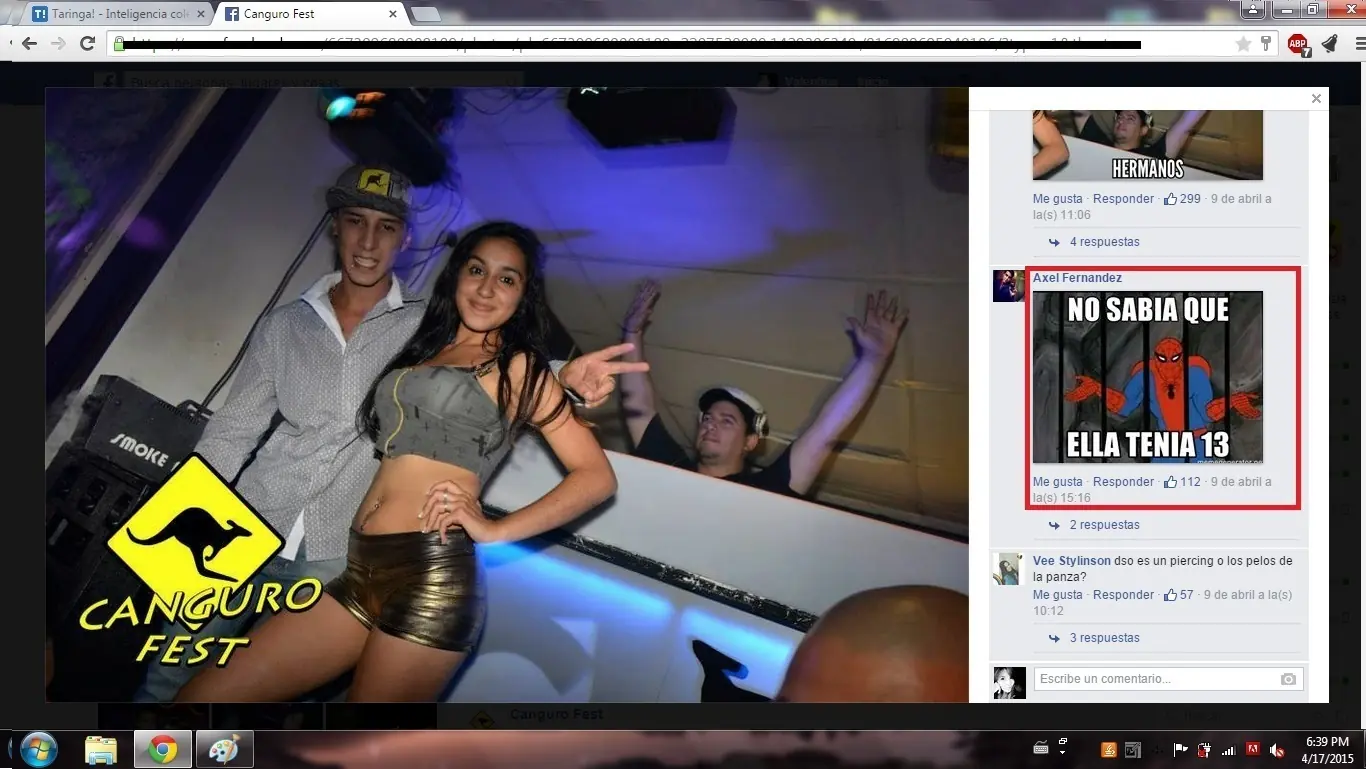 Cagate de risa, discoteca de Tadingas