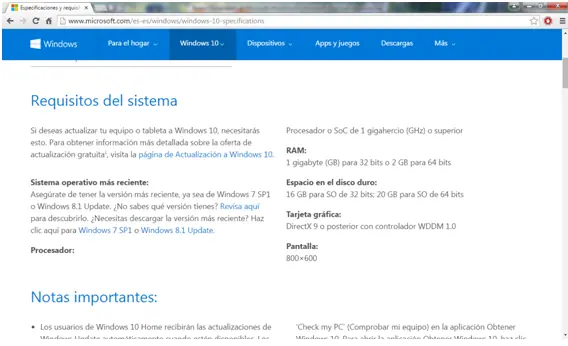 Actualicé a Windows 10 y me duro un día