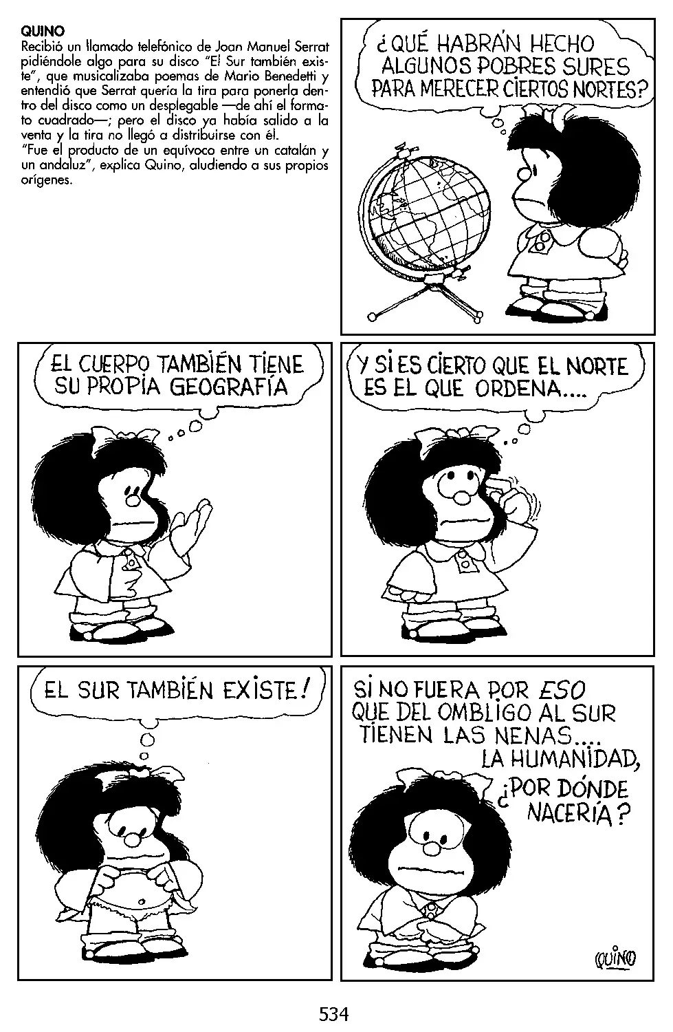 Mafalda: Las primeras tiras