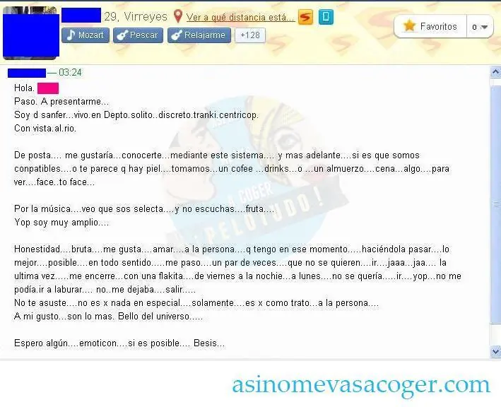 Así no la pones ni en pedo troesma!