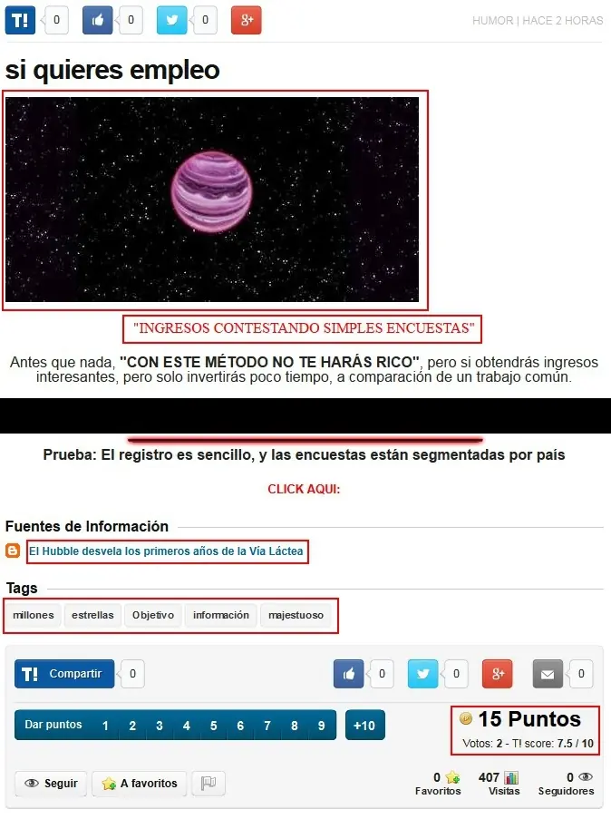 Tendencia preventiva: Posts Robacuentas y Spam