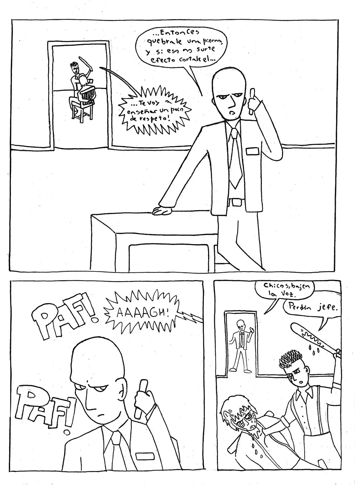 Un Acto de Dios - Comic Propio.